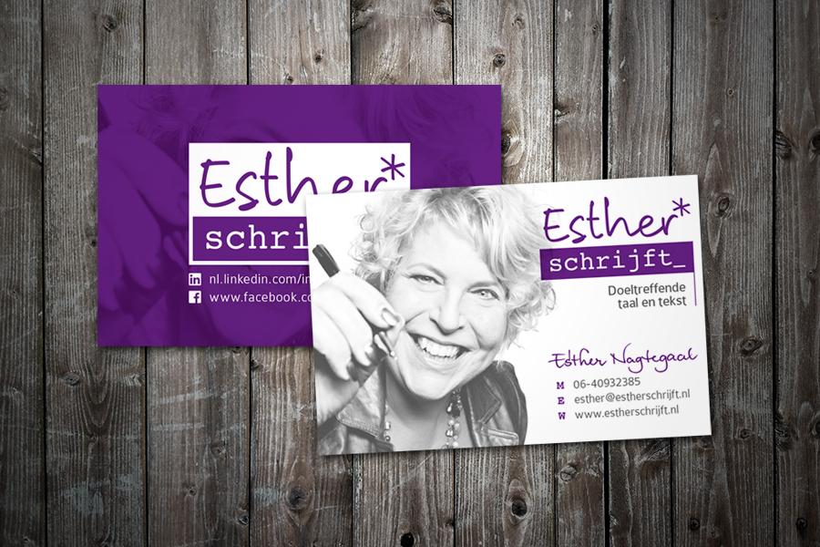 Esther Schrijft Visitekaartje